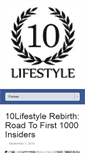 Mobile Screenshot of 10lifestyle.com